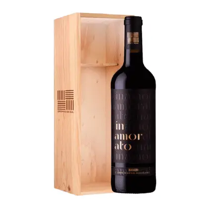 Caixa Madeira 1 Garrafa Inamorato Tinto 5l